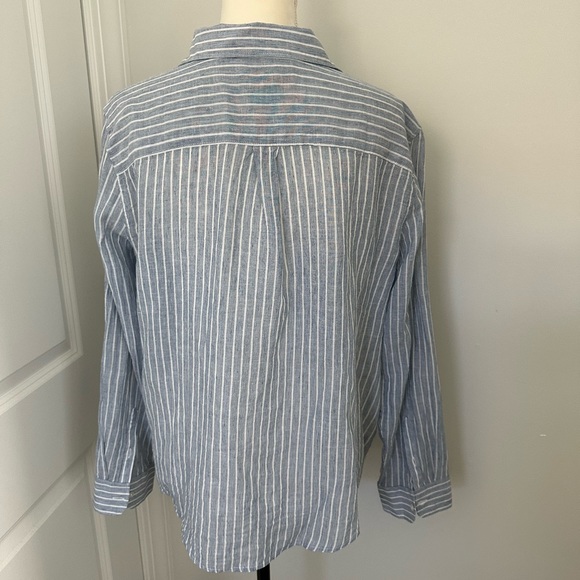 Banana Republic linen/cotton button down - Picture 4 of 4